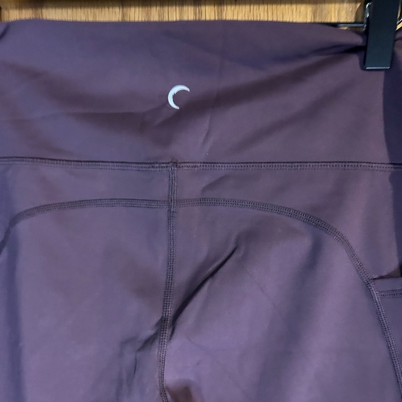 Zyia Women’s active Purple capri workout yoga performance side pockets sz 14/16 - Picture 6 of 7